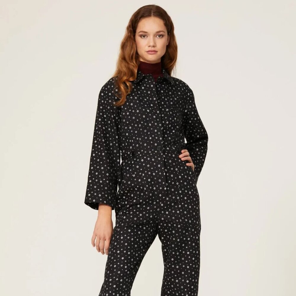 Apiece Apart Ares Jumpsuit / Black Floral